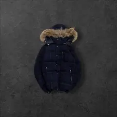 00s archive 短丈 ファー ダウンジャケット y2k グランジ 平成