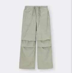 GUテックパラシュートプルオンパンツ 丈標準 XS GREEN 新品
