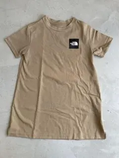 The North Face ベージュ 半袖ワンピース 110