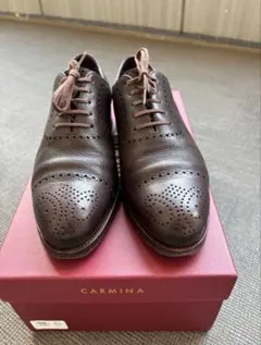 美品スペイン最高級CARMINA カルミナ ダブルモンクストラップ 希少