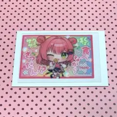 ミリプロ パフスナック クリアカード 虹深°ぬふ カード ぬふ 横向きデザイン