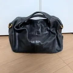 FURLA レザー ショルダーバッグ ベルト無し ブラック