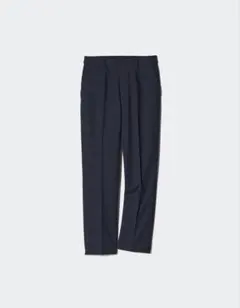 ユニクロ　スマートアンクルパンツ　ネイビー　xs