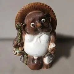 福 たぬき 福助たぬき たぬき福助 商売繁盛 開運 縁起物 骨董品 置物