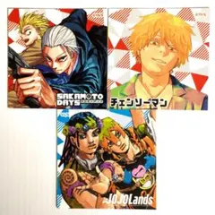 【匿名配送】集英社 ナツコミ2025 ツインステッカー 3枚セット②