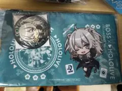BOSS×ホロライブ コラボポーチ&缶バッジ