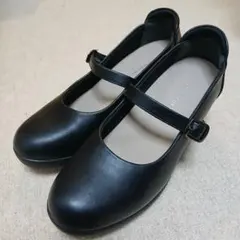 【美品】fuwaraku フワラク 23.5cm 3E メリージェーン ブラック