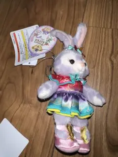 ステラルー　イースター　ぬいぐるみバッジ　ダッフィー　シェリーメイ ミッキー