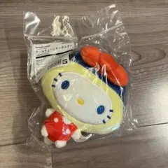 新品たまごっちユニ×サンリオ まめっち×ハローキティ ボールチェーンキーホルダー