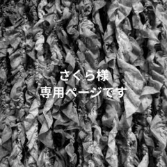 〚 さくら様専用ページ 〛