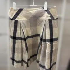 BLUE LABEL チェック柄フレアスカート