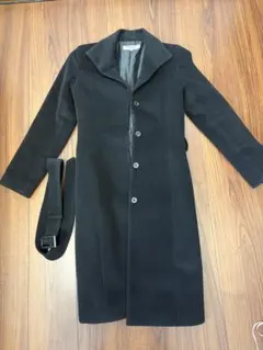 【美品】NATURAL BEAUTY BASIC ブラックロングコート Sサイズ