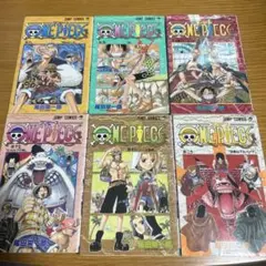 【初版】ONE PIECE 尾田栄一郎 漫画 コミック 単行本 6冊セ