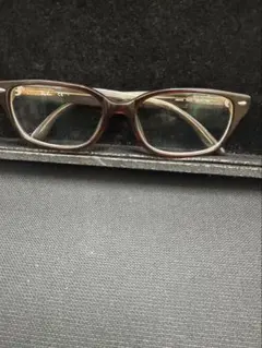 Ray-Ban ダークブラウン キャットアイ メガネ