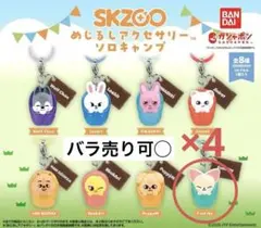 SKZOO ガチャまとめ売り お得セット 4点セット SKZOO めじるしアクセサリー ソロキャンプ ガチャ - メルカリ
