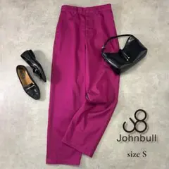 Johnbull サイドパイピング ストレートパンツ マゼンタ Sのサムネイル