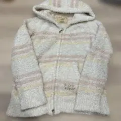 Pique フード付きルームウェア ホワイト/ピンク/イエロー