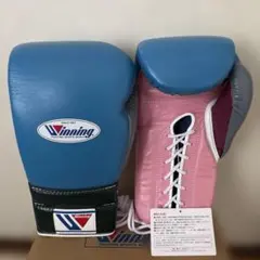 Winning ボクシンググローブ 16oz ひも式、新品未使用品のサムネイル