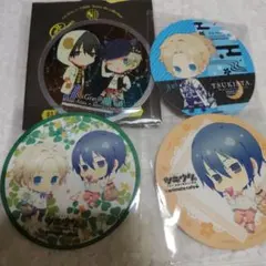 ツキウタ。Six Gravity　年中組ステッカー＆コースターセット