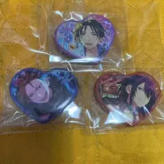 あんスタ ハート型缶バッジ 紅月