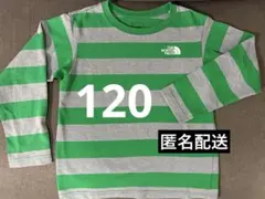 THE NORTH FACE ボーダー 長袖 カットソー ロンT 120