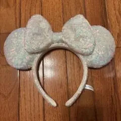 ミニーマウス風ラメ入りカチューシャ