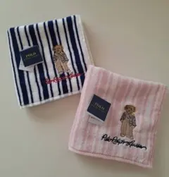 ラルフローレン　ポロベア　タオルハンカチセット