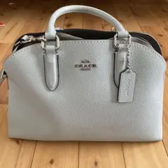 COACH グレー ショルダーバッグ