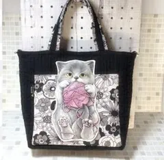 ゆ*ら様 【新柄】コヤンイサムチョン★ヌビトートバッグ　リトルヤーンハンターズ
