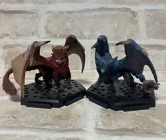 モンスターハンター　炎王龍テオ・テスカトル、炎妃龍ナナ・テスカトリ　フィギュア