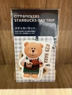 Starbucks CITY STICKERS 奈良 3枚セットのサムネイル