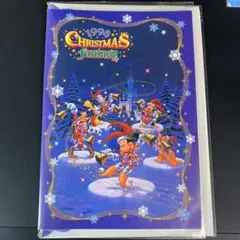 東京ディズニーランド　15周年クリスマスファンタジー　メッセージカード