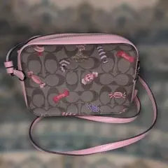 COACHジェス クロスボディ ウィズ ディスコ スター プリント - メルカリ