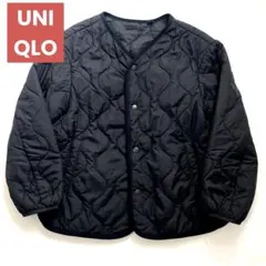UNIQLO ユニクロ キルティング ジャケット 130 キッズ アウター 処分