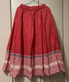 RODEO CROWNS WIDE BOWLペイズリースカート 未着用 タグ付き