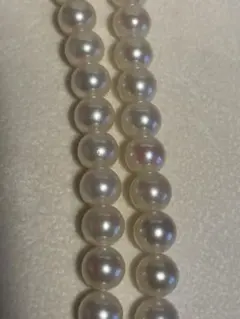 アコヤ真珠　あこやパールネックレス　本真珠ネックレス