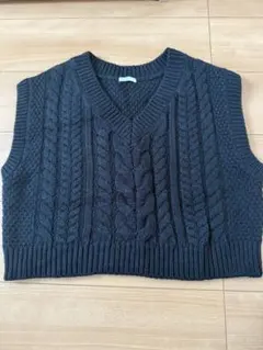 9日までの値下げ‼️TODAYFULチャンキーハンドニットベスト 2025年最新