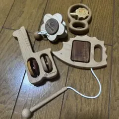 皇室御用達　山のくじら舎　Soopsori 木製 知育玩具 4点セット 皇室御用達 山のくじら舎 Soopsori 木製 知育玩具 4点セット - メルカリ