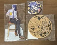 にじさんじ 長尾景 仕事帰りに一杯 DMMスクラッチ アクスタ コースター 缶バ