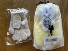 手袋　キッズ　子供用 2-6歳 グローブ マフラー　ネックウォーマー　セット