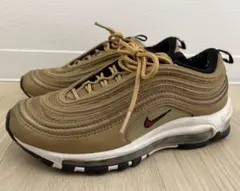 ナイキ エアマックス97 メタリックゴールド 23.5cm