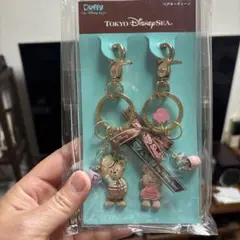 ダッフィー 2個セット アクリルキーホルダー