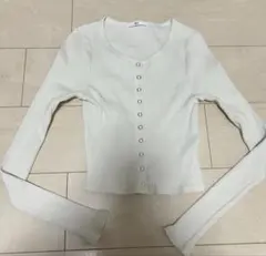 SLY CUT RIB SNAP トップス