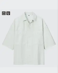 ユニクロU オーバーサイズ ワークシャツ