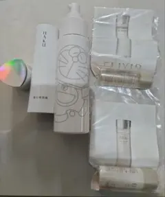 資生堂 化粧水 乳液とHAKU ELIXIR ドラえもん 本体ケース