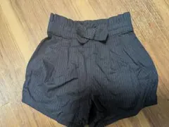 ベベ BeBe ネイビー 紺 ストライプハーフパンツ 90cm