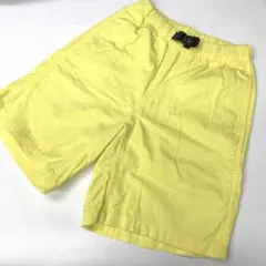 グラミチ コットンハーフパンツ イエロー系 Sサイズ PO#23151