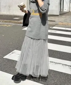 Kastane チュールスカートのサムネイル