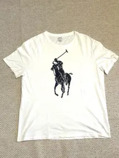 Polo Ralph Lauren ラルフローレン　白T L ビッグポニー