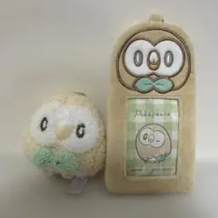 モクロー カードホルダー ぬいぐるみボールチェーン
